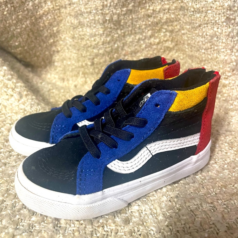 Vans toddler boy size 7
